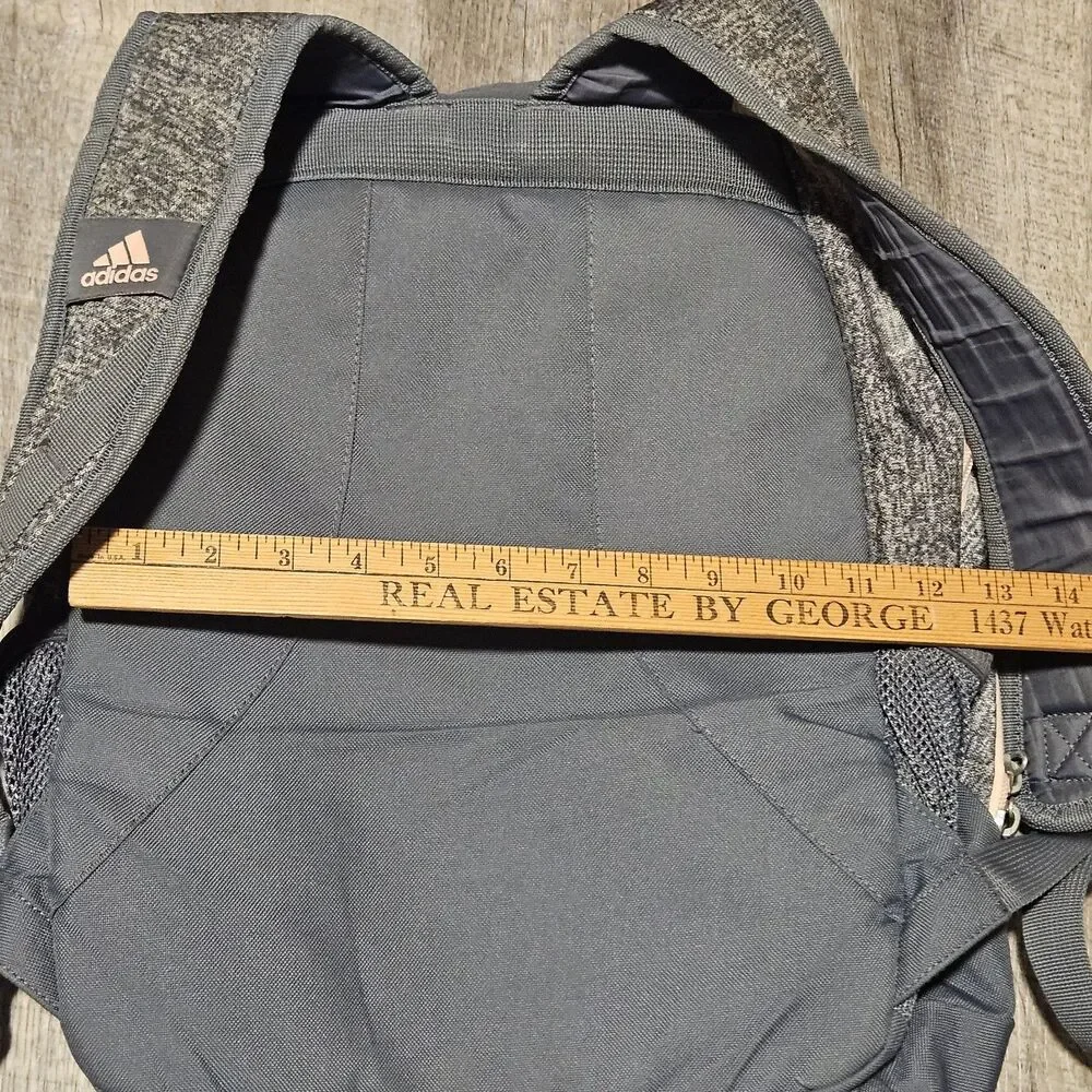 Adidas Journal Backpack Onix Jersey Orange Kids School 15X6 Roomy